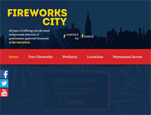 Tablet Screenshot of fireworkscity.com